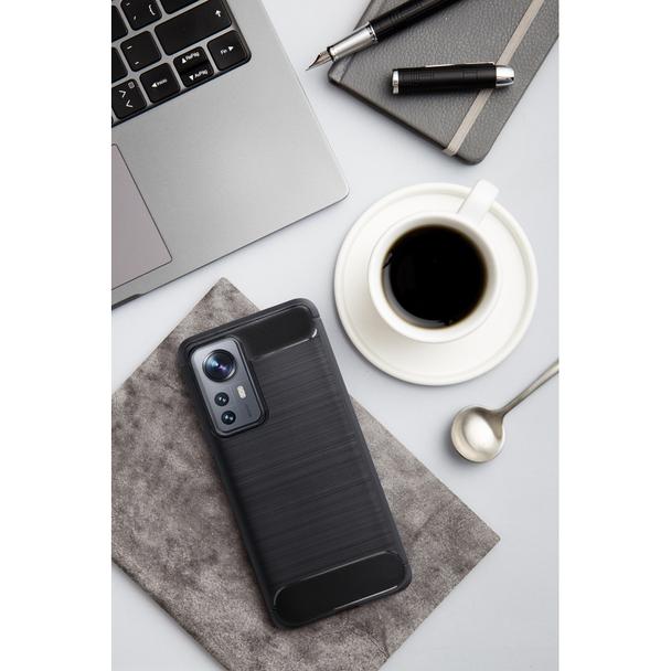 Futerał do Xiaomi Poco C65 Carbon czarny