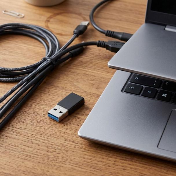 Adapter USB C do USB A 3.0 Blue Star czarny