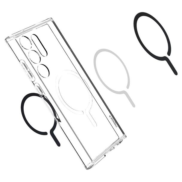 Futerał SPIGEN Ultra Hybrid Onetap Ring Magsafe do SAMSUNG S23 ULTRA black