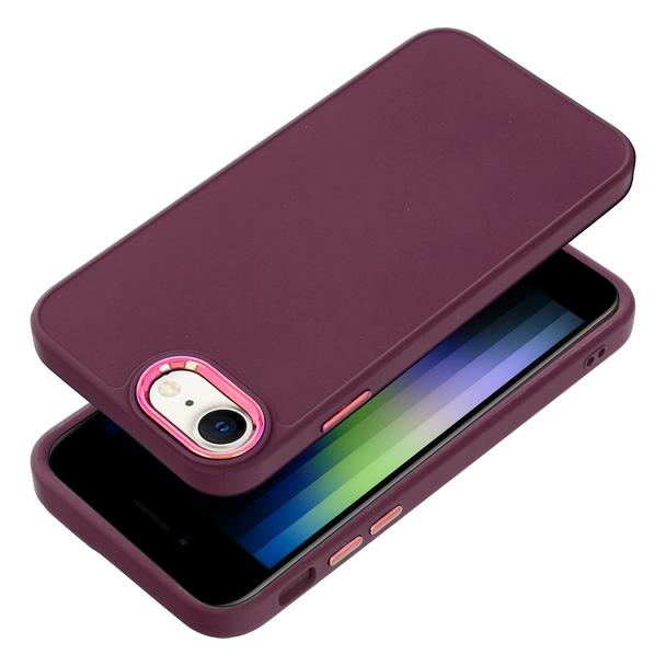 Futerał do iPhone 7 / 8 / SE 2020 / SE 2022 Frame fioletowy