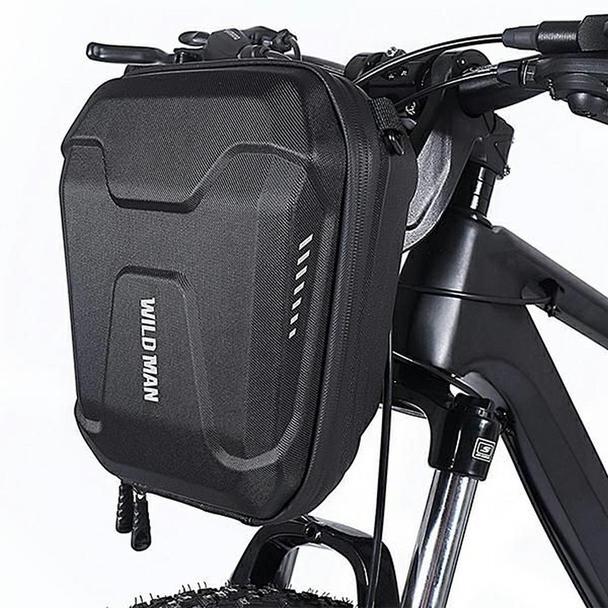 WILDMAN sakwa rowerowa na kierownicę na zamek E8 3L czarna