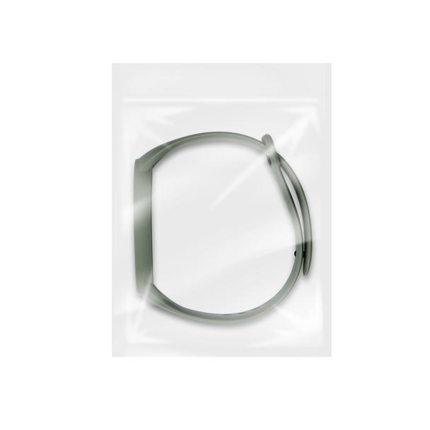 Pasek silikonowy do XIAOMI Mi Band 5 / 6 / 7 zielony (08)