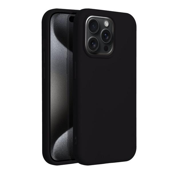 Futerał do iPhone 15 PRO Silicone czarny