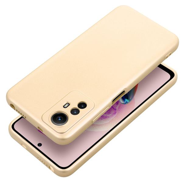 Futerał METALLIC do XIAOMI Redmi Note 12S złoty