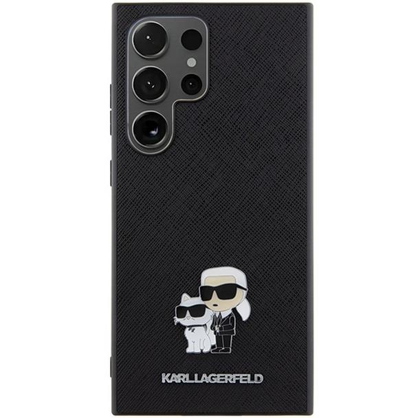 KARL LAGERFELD futerał do SAMSUNG S24 Ultra KLHCS24LPSAKCMPK (SAFFIANO KC PIN) czarny