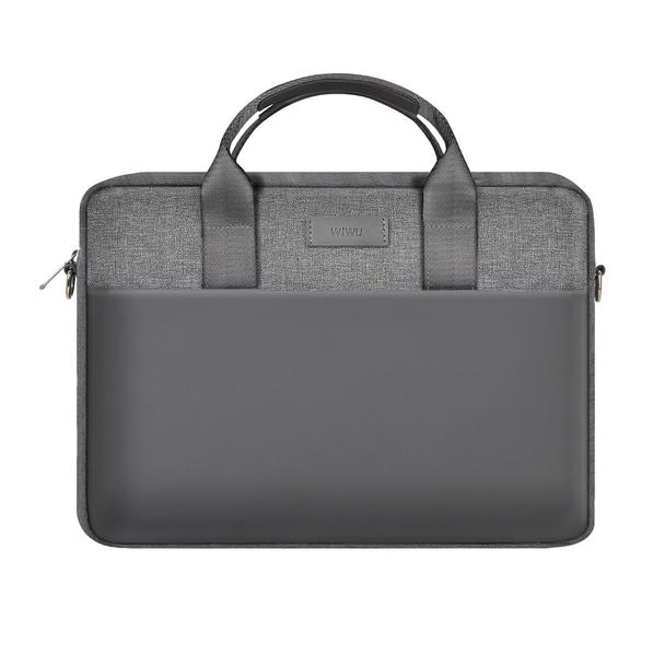 WiWU - Wodoodporna torba na laptopa 15,6" Minimalist Pro - szara