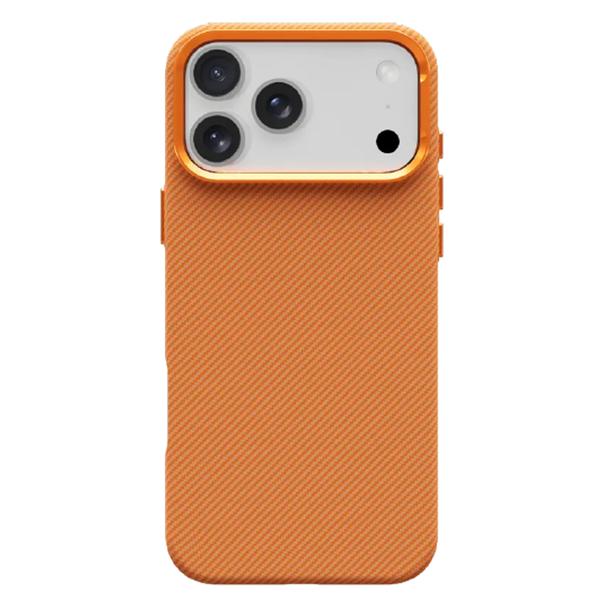 Etui na iPhone 18 Pro / 17 Pro K-Look zgodne z MagSafe pomarańczowe