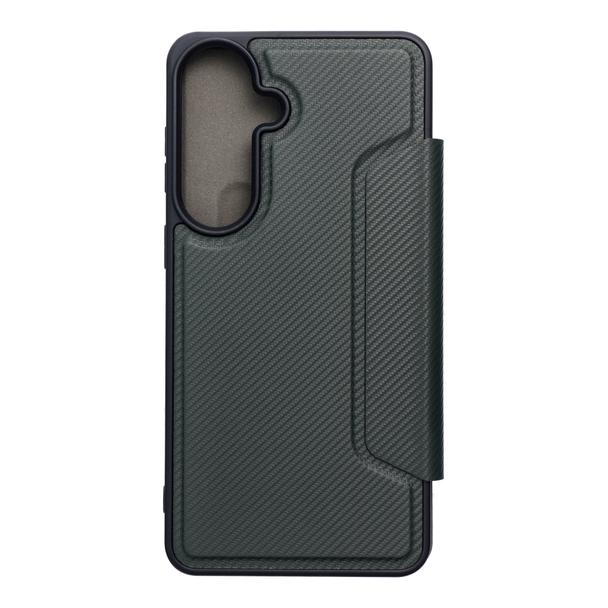Etui z klapką na Samsung S26 PLUS Razor Book ciemnozielone