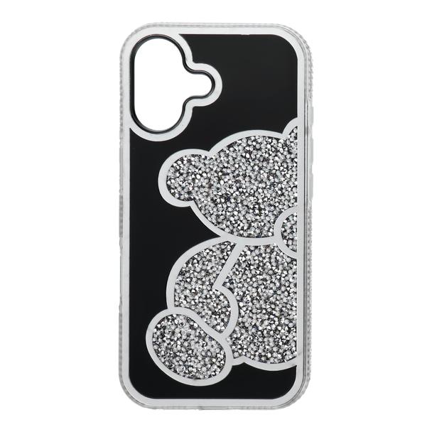Futerał do iPhone 17 Teddy Bear srebrny
