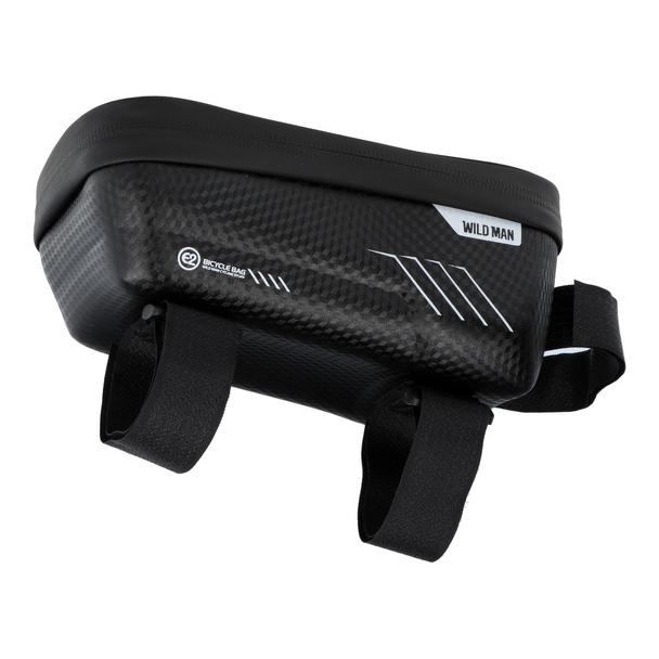 WILDMAN sakwa rowerowa na ramę na zamek  E2 1L ( 4" - 7" ) czarna