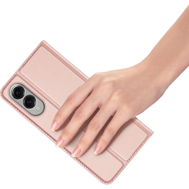 DUX DUCIS kabura SKIN PRO do SAMSUNG S25 Edge różowa