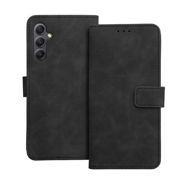 Etui z klapką na Samsung A34 5G Tender Book czarne
