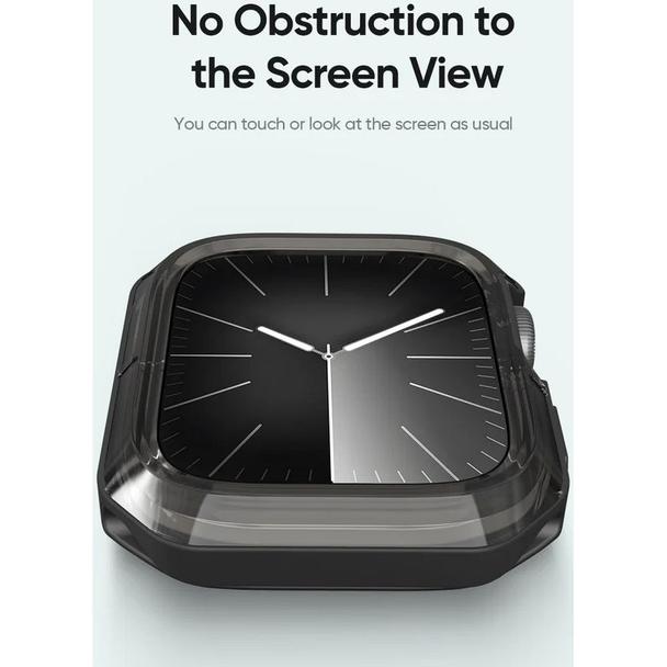 DUX DUCIS futerał TAMO do Apple Watch serii 10 46 mm transparentny z czarnym