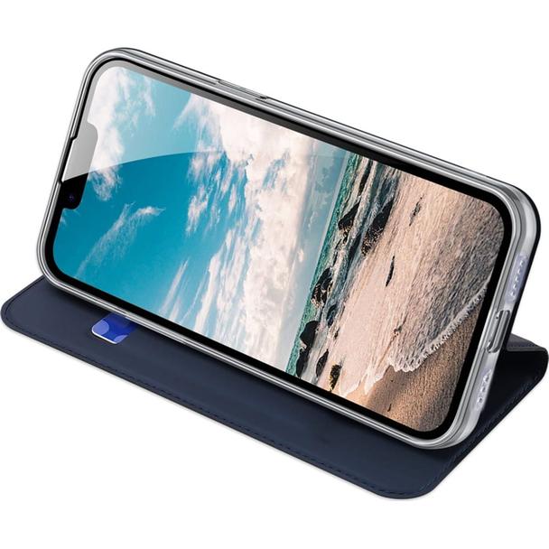 DUX DUCIS kabura SKIN PRO do IPHONE 16e (SE 4 2025) / 17e niebieska