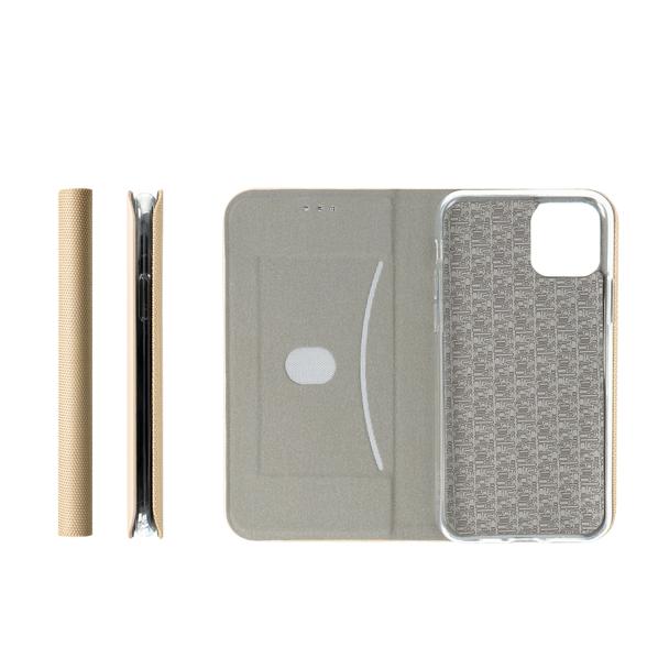 Etui z klapką na Xiaomi Redmi NOTE 14 5G Sensitive Book złote