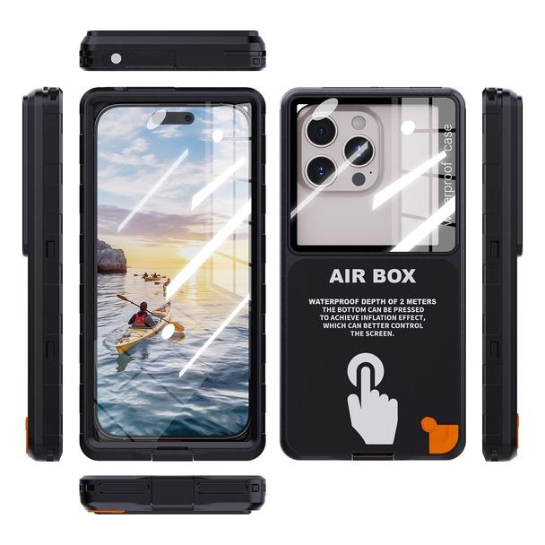 Futerał do Airbox MAX 6.9 Shellbox wodoodporny czarny