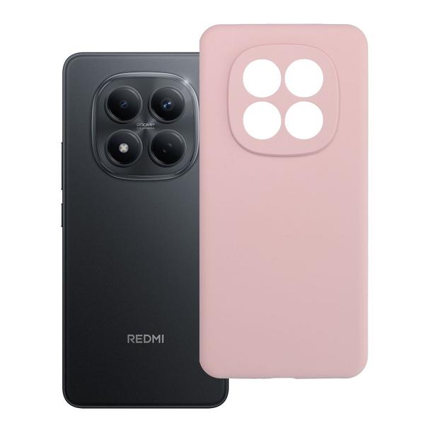 Etui na Xiaomi Redmi Note 15 PRO 4G Silicone 2mm (camera protection) pudrowy róż