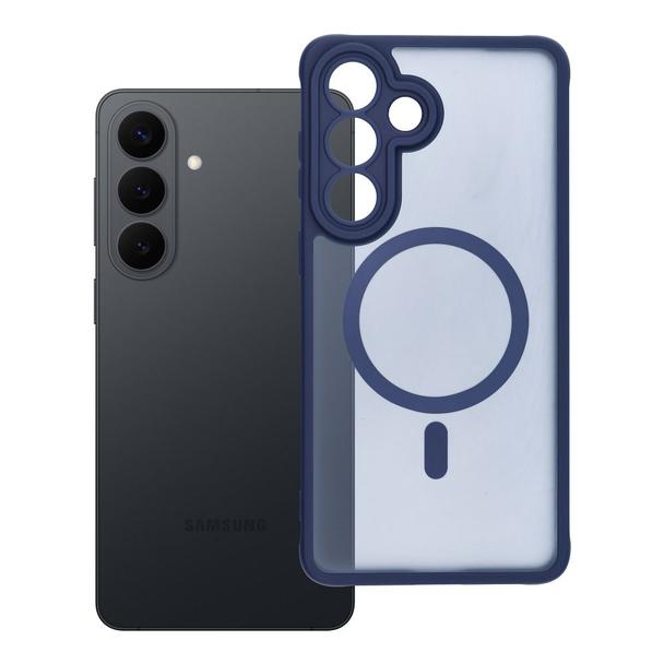 Futerał do Samsung S26 PLUS Full Matte Mag Cover zgodny z MagSafe niebieski
