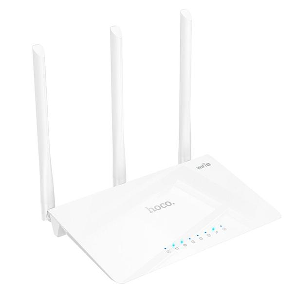 Router bezprzewodowy Hoco WiFi4 HI30 biały