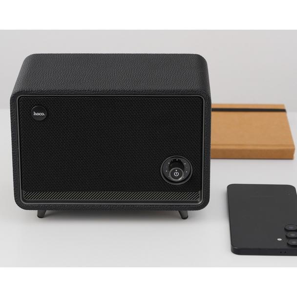 Głośnik bluetooth retro 30W 10h Hoco BS65 czarny