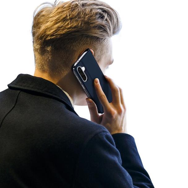 DUX DUCIS kabura SKIN PRO do SAMSUNG A36/56 5G niebieska