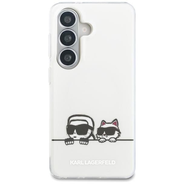 KARL LAGERFELD futerał do SAMSUNG S26 KLHMS26S6HPKACH (Magnetic IML K&C Peekaboo) transparentny