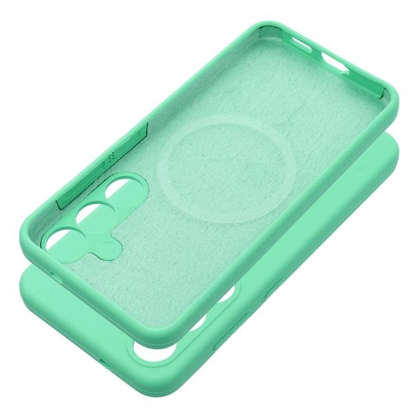 Futerał do Samsung S26 ULTRA Silicone 2mm zgodny z MagSafe miętowy
