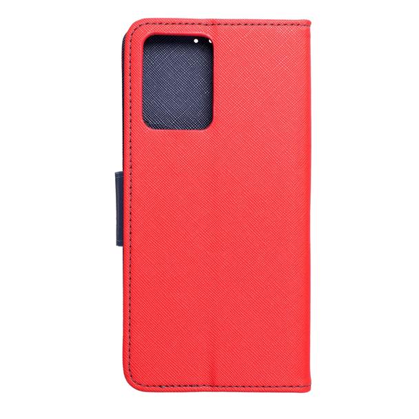 Etui z klapką na Xiaomi Redmi NOTE 12 5G Fancy Book czerwono-granatowe
