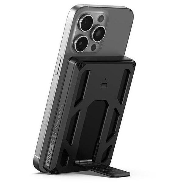 Powerbank Veger Wallet Tracker W0582 MFi PD 20W  5000 mAh czarny