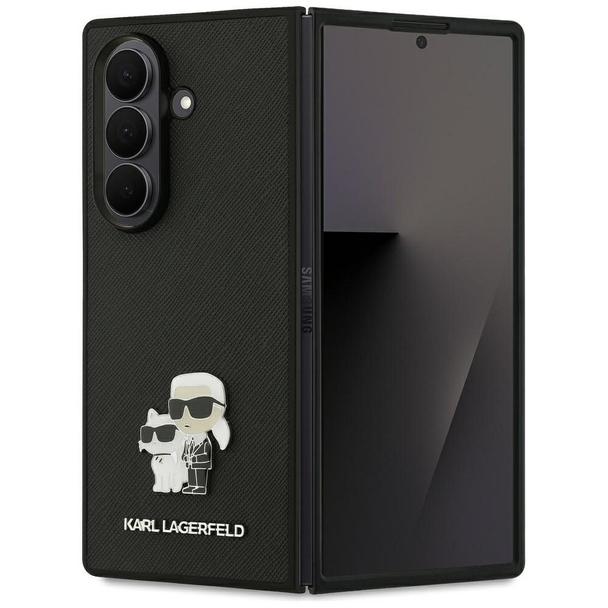 KARL LAGERFELD futerał do SAMSUNG Z Fold7 KLHCZFD7SAPKCNPK (Saffiano KC PIN) czarny