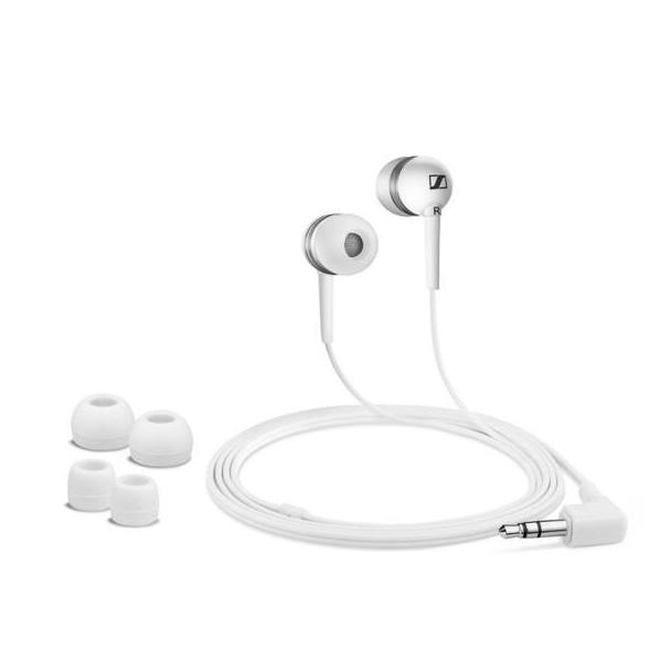 Słuchawki przewodowe douszne Jack 3,5 mm Sennheiser CX 300 II Precision białe