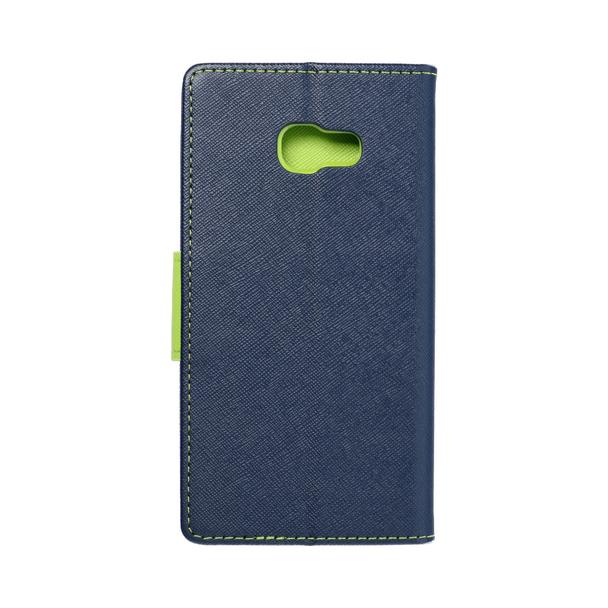 Kabura FANCY Book do SAMSUNG A5 2017 granatowo limonkowy