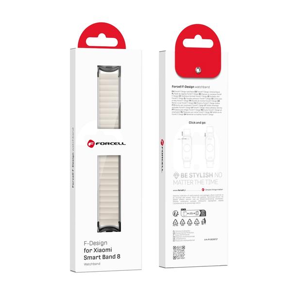 Pasek do Mi Band 8 Xiaomi Forcell F-Design FX8 sprzączka silikon gwiezdny