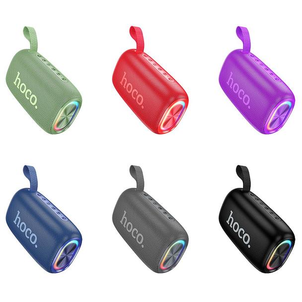 Głośnik bluetooth 2 x 10W 3h Hoco HC25 czerwony