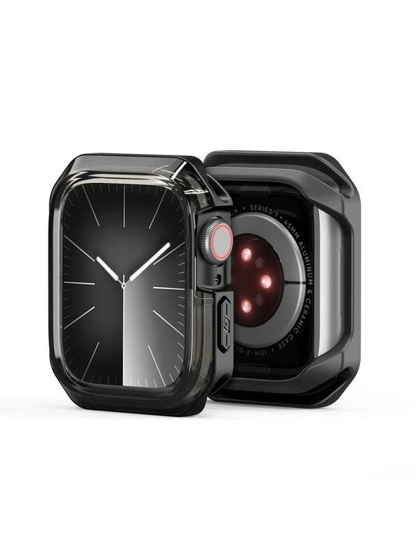 DUX DUCIS futerał TAMO do Apple Watch serii 10 46 mm transparentny z czarnym