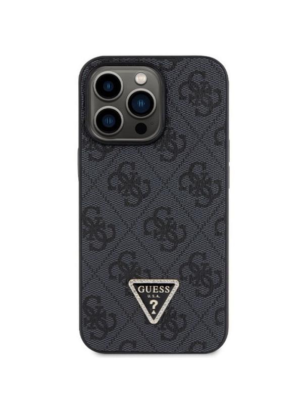 GUESS futerał do IPHONE 13 Pro Max GUHCP13XP4TDSCPK (Metal Logo Starss Crossbody) czarny