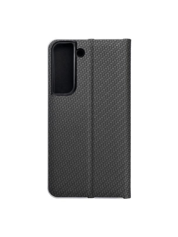Kabura LUNA Book Carbon do SAMSUNG S22 czarny