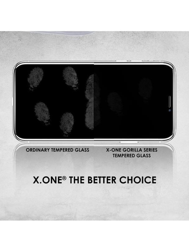 Szkło hartowane X-ONE 3D - do iPhone Xs/11 Pro czarny