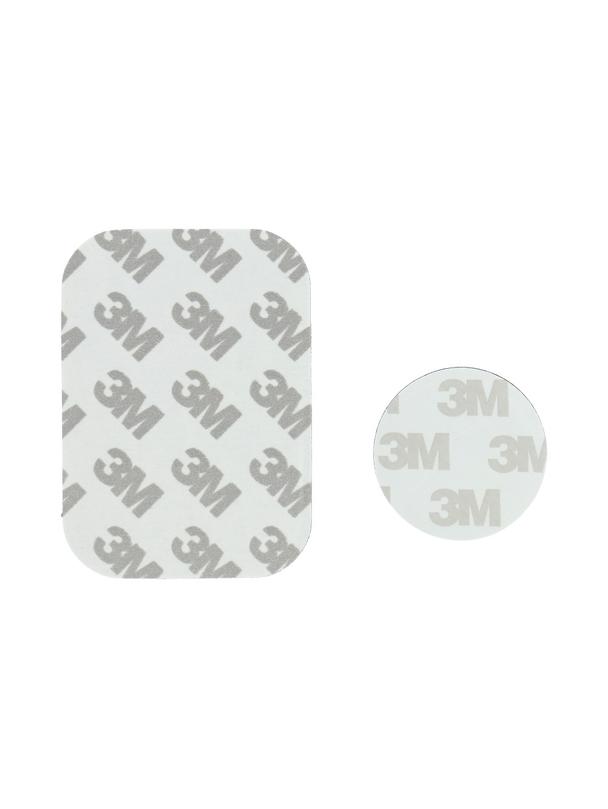 Blaszki do uchwytu magnetycznego skórzane czarne (BFMCHWL)