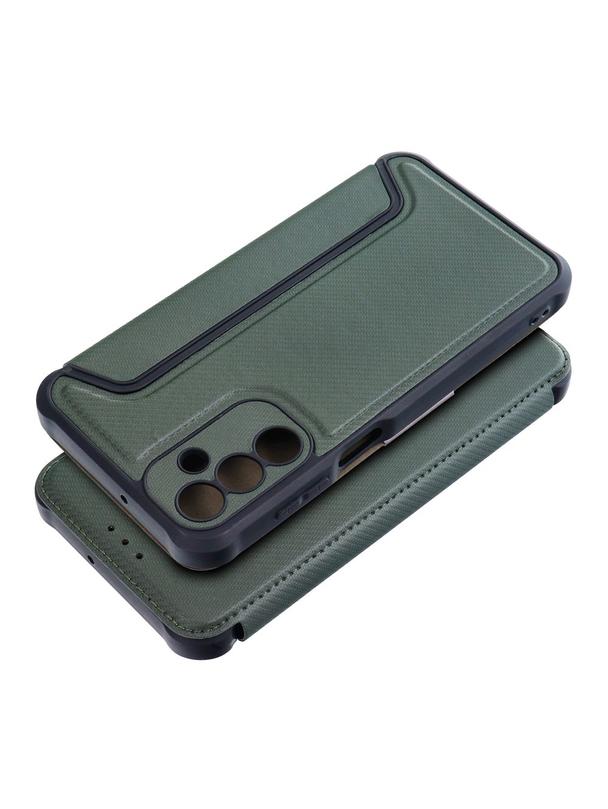 Kabura RAZOR Book do SAMSUNG A15 4G / A15 5G ciemnozielony