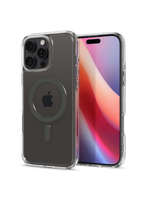 SPIGEN futerał ULTRA HYBRID MAG kompatybilny z MagSafe do IPHONE 16 Pro graphite