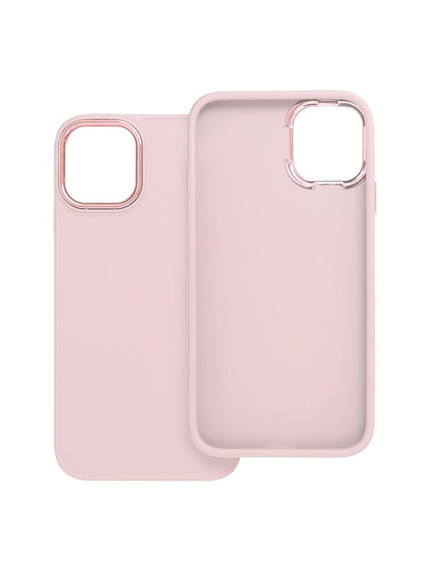 Futerał FRAME do IPHONE 11 pudrowy róż