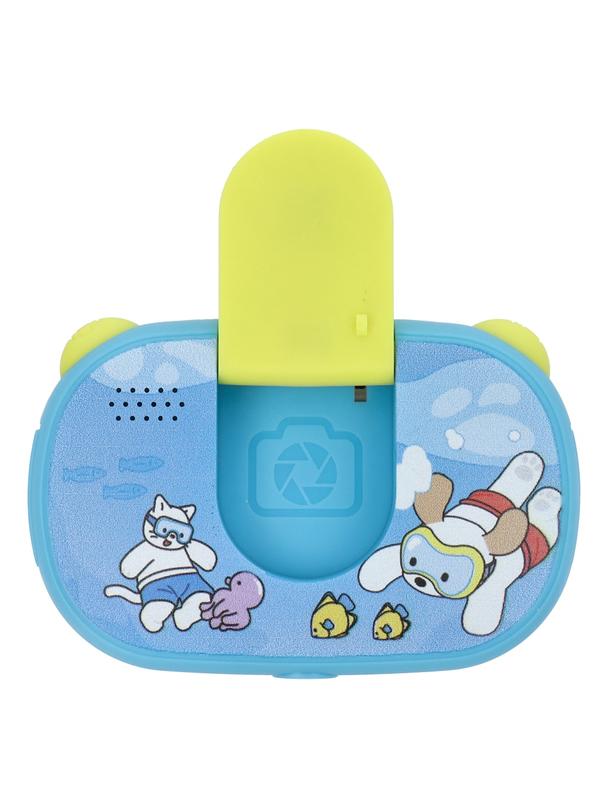 Wodoodporny aparat cyfrowy dla dzieci z ekranem 2" 1080P / 30fps KDC-0025B niebieski