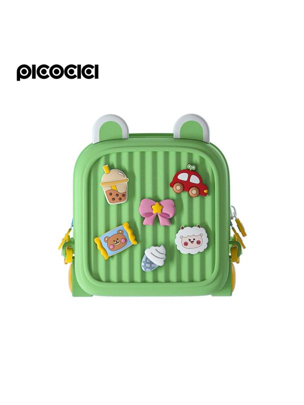 PICOCICI Mały plecak dla dzieci podróżny K32różowy