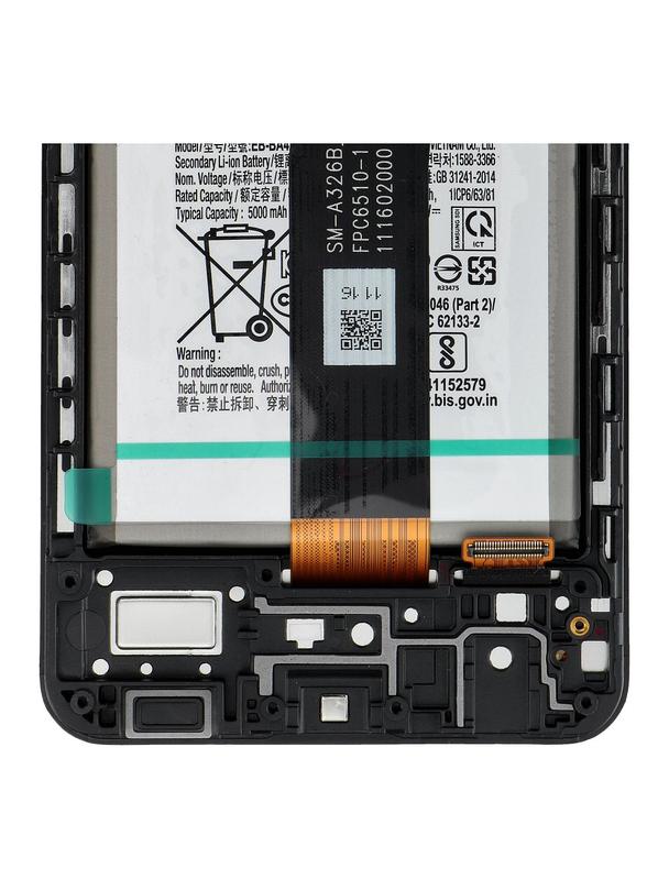 ServicePack Wyświetlacz LCD SAMSUNG A32 5G A326B GH82-25454A z baterią