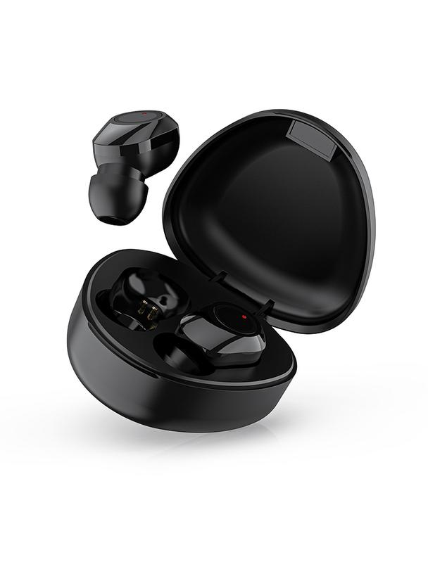 Słuchawki bezprzewodowe bluetooth TWS + stacja dokująca M9 czarne