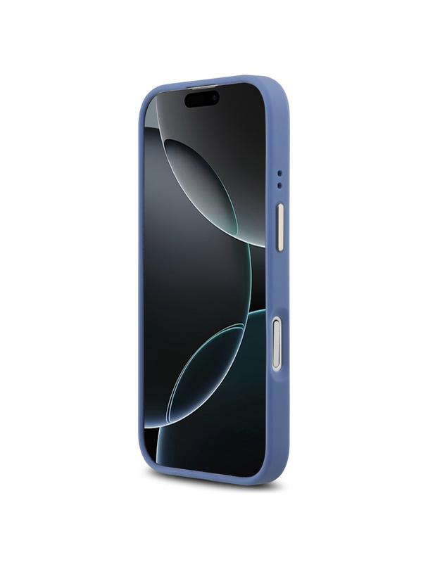 GUESS futerał do IPHONE 17 kompatybilny z MagSafe GUHMP17SP4MSEGCB (PU 4G W/ Classic) niebieski