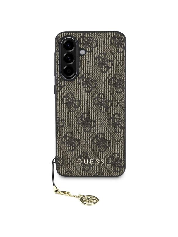 GUESS futerał do SAMSUNG A56 GUHCSA56GF4GBR (PU 4G Charm) brązowy