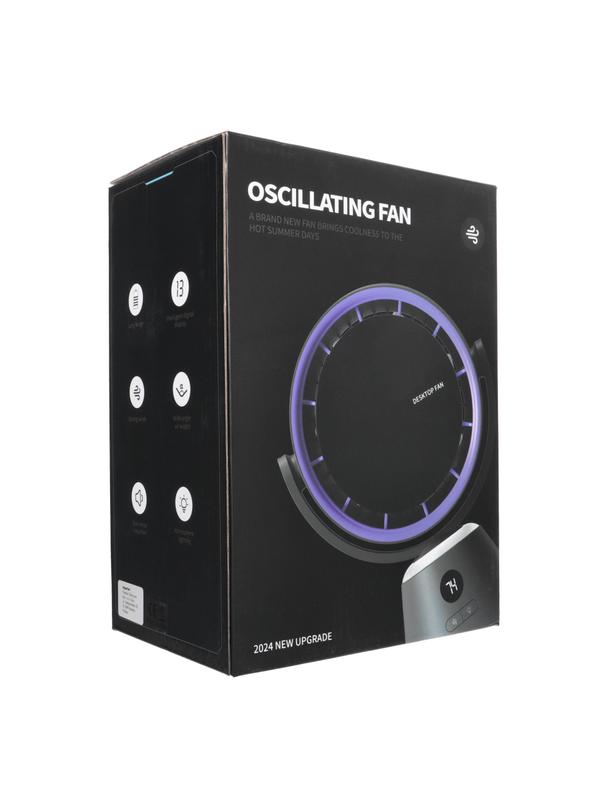 Wentylator / wiatrak biurkowy HX-121B zielony matcha