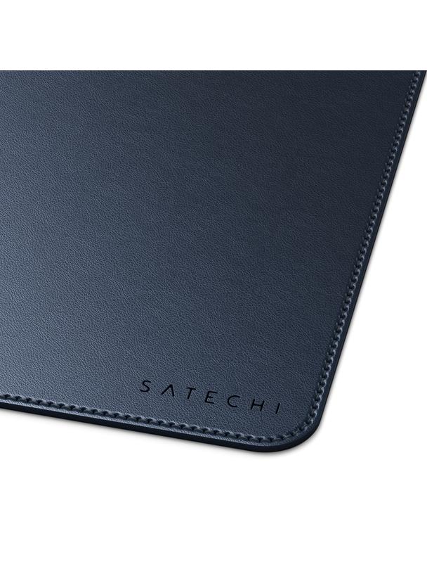 SATECHI podkładka na biurko ze skóry wegańskiej ST-LPDMB niebieska